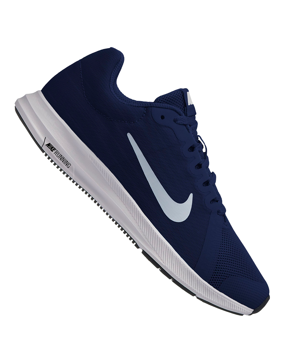 kids navy nike trainers