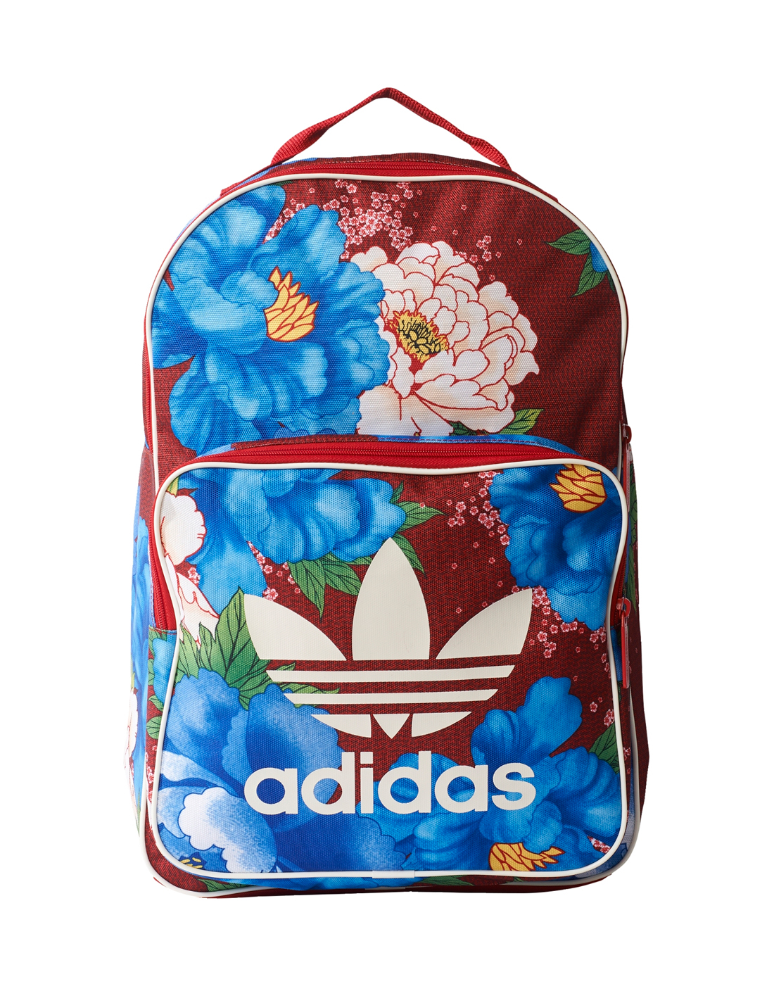 adidas backpack flowers