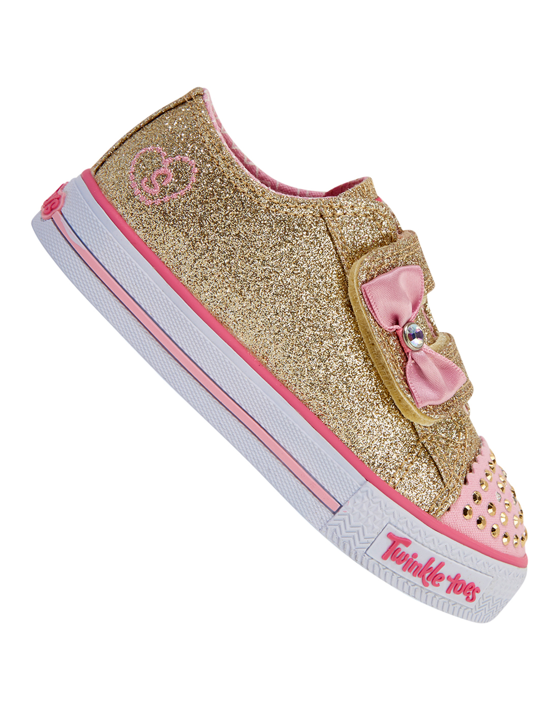 Skechers Infant Girls Twinkle Toes - Metallic | Life Style Sports IE