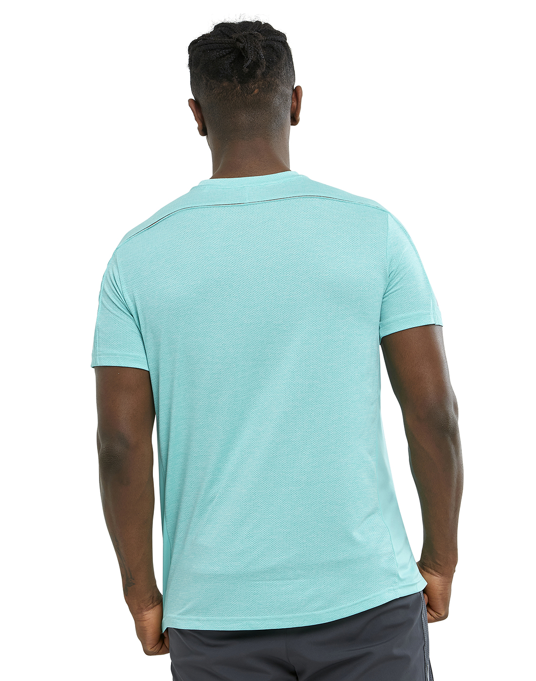 adidas Mens Own The Run T-Shirt - Green | Life Style Sports IE
