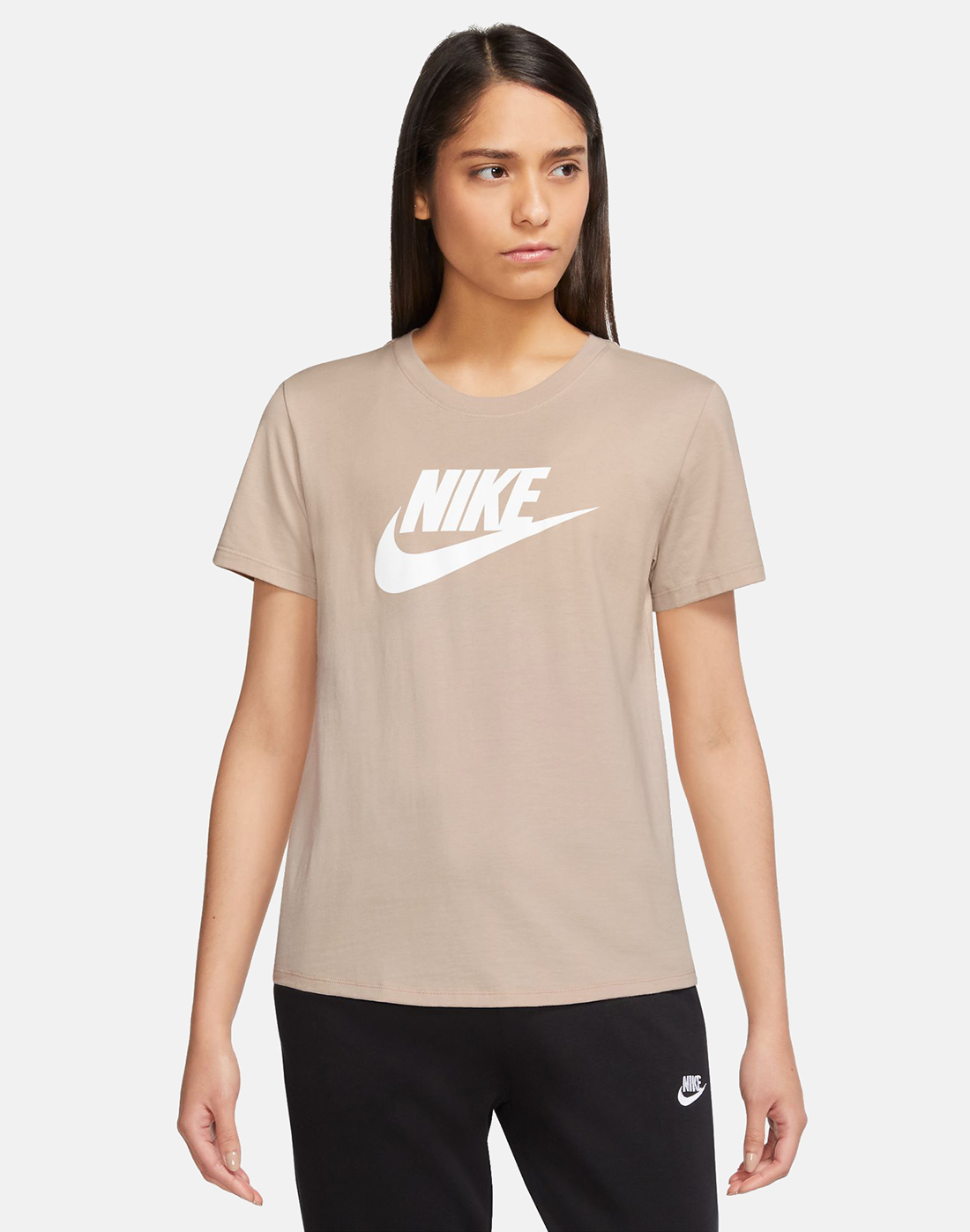 Nike Womens Essential T-Shirt - Cream | Life Style Sports EU