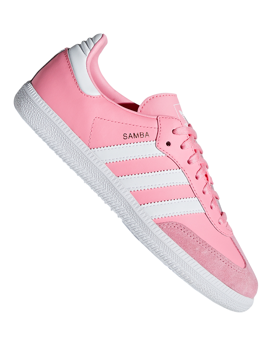 Girl's Pink adidas Originals Samba OG 