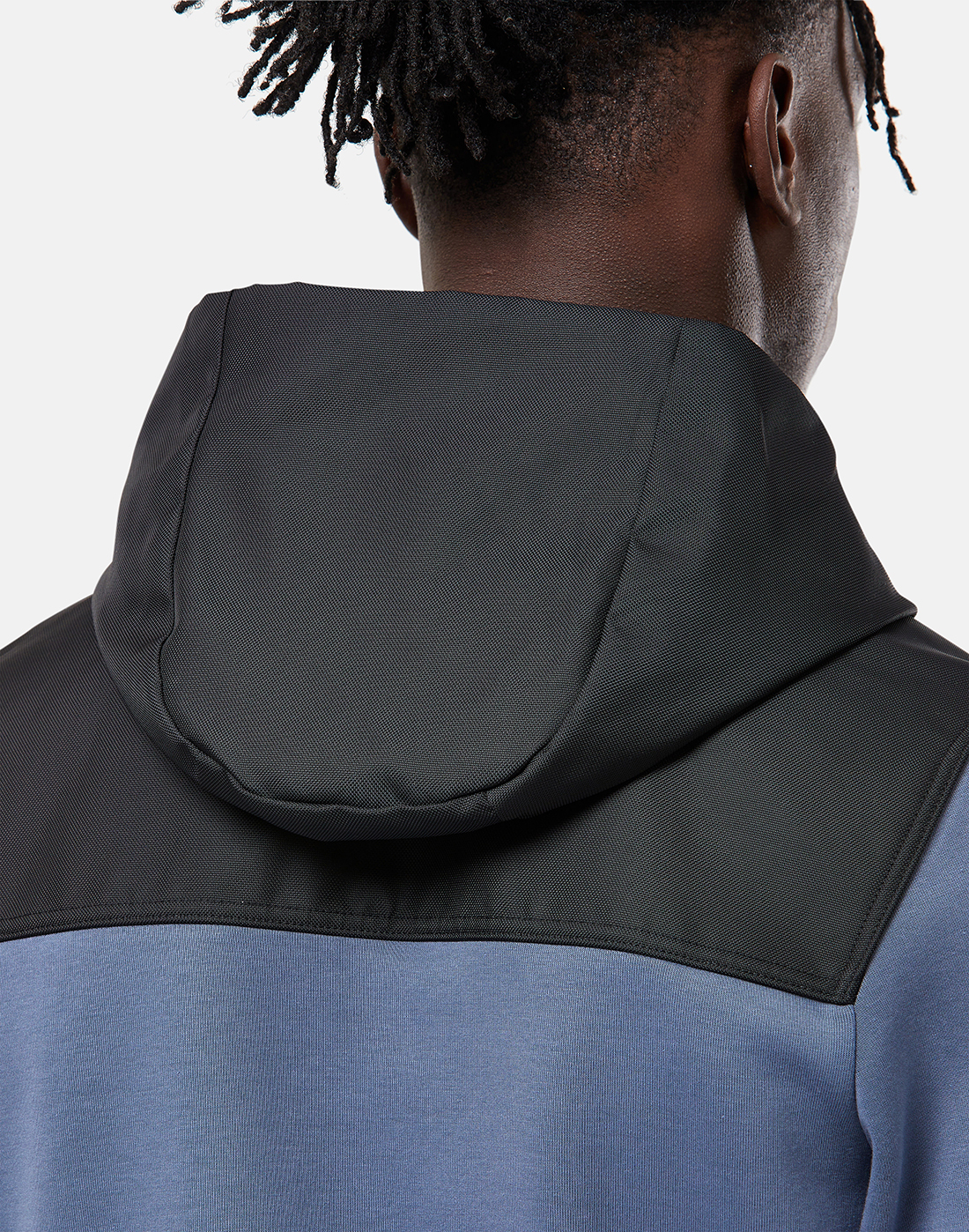 Nike Mens Tech Fleece Overlay Full Zip Hoodie - Grey | Life Style Sports IE