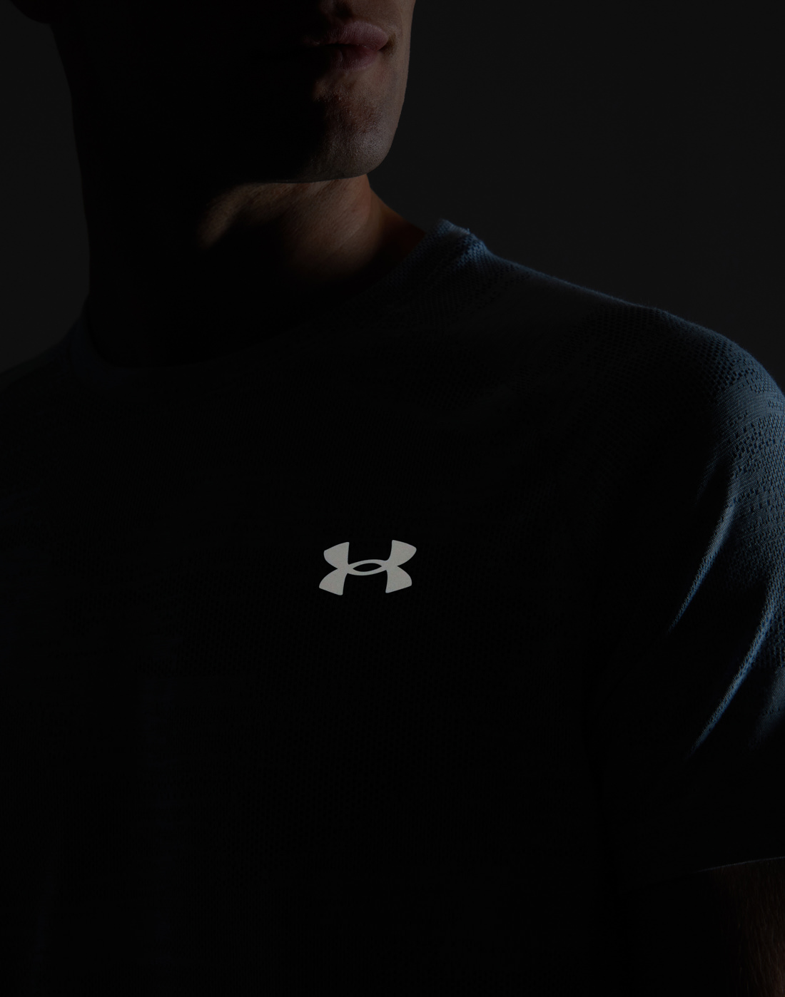Under Armour Mens Streaker Speed Camo T-Shirt - Blue | Life Style Sports IE