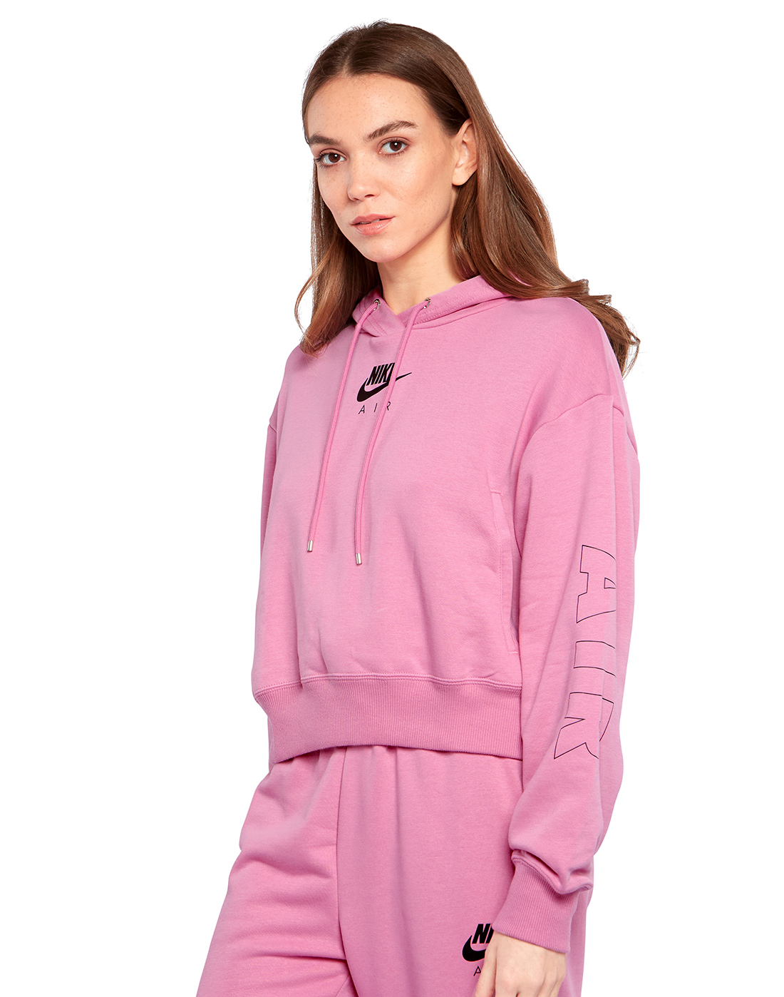Nike Womens Air Hoodie - Pink | Life Style Sports IE
