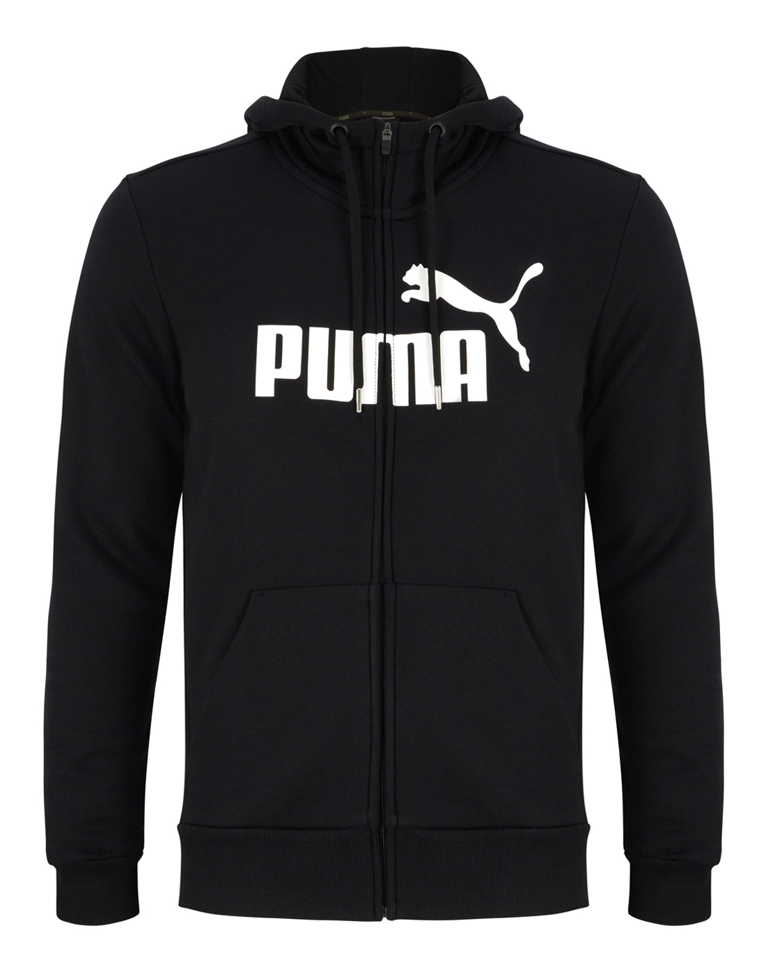Puma Mens No.1 Full Zip Hoody - Black | Life Style Sports IE