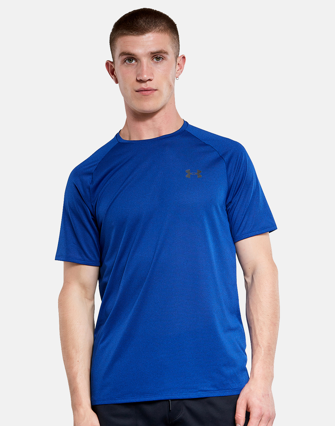 Under Armour Mens Tech 2.0 Novelty T-Shirt - Blue | Life Style Sports IE