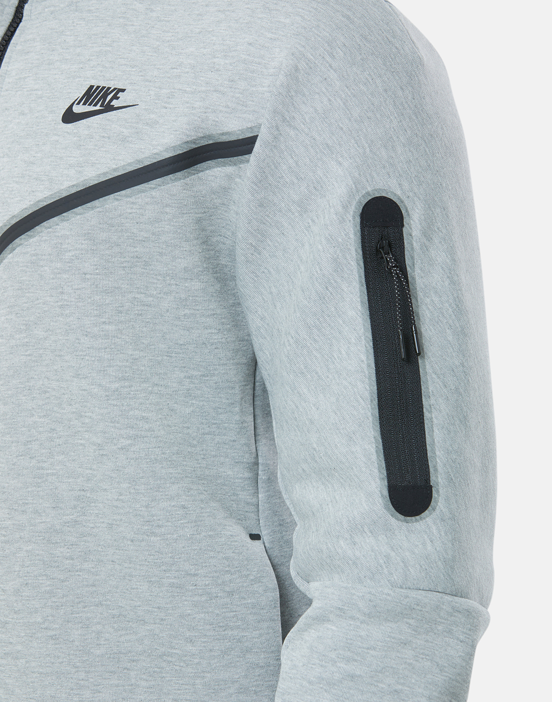 Nike Mens Tech Fleece Hoodie - Grey | Life Style Sports IE
