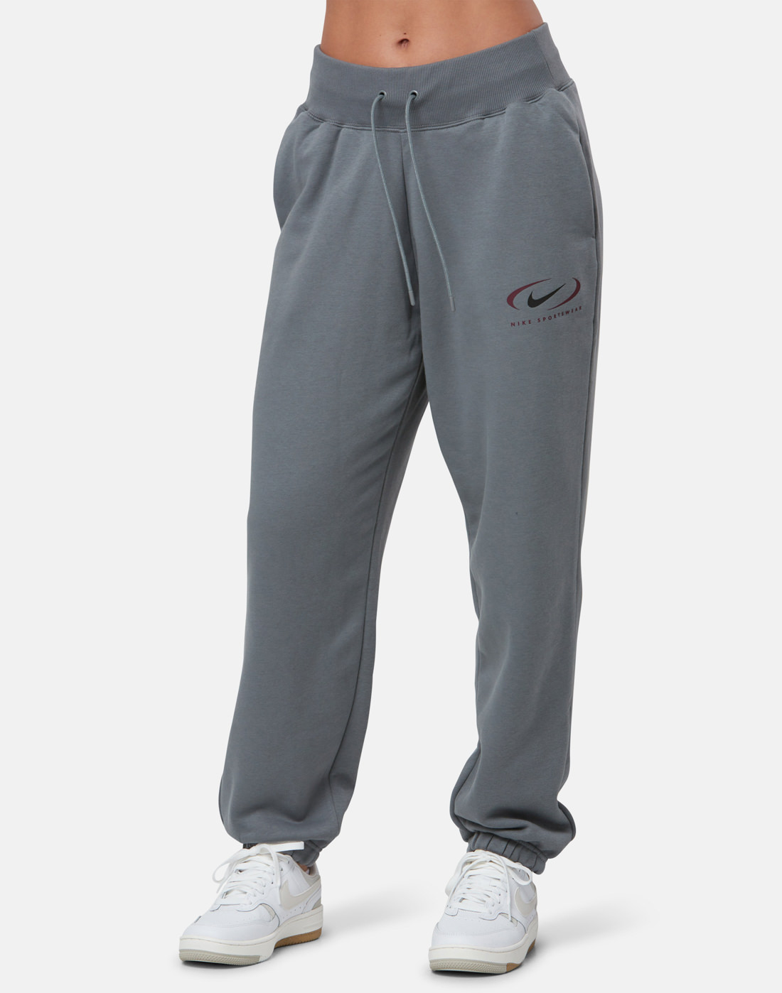 Nike Womens Phoenix Fleece Pants - Grey