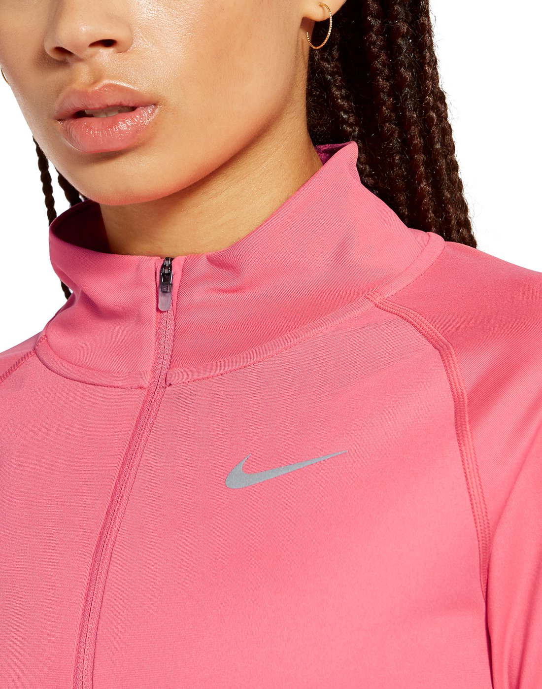 Women’s Nike Half-Zip | Pink | Life Style Sports