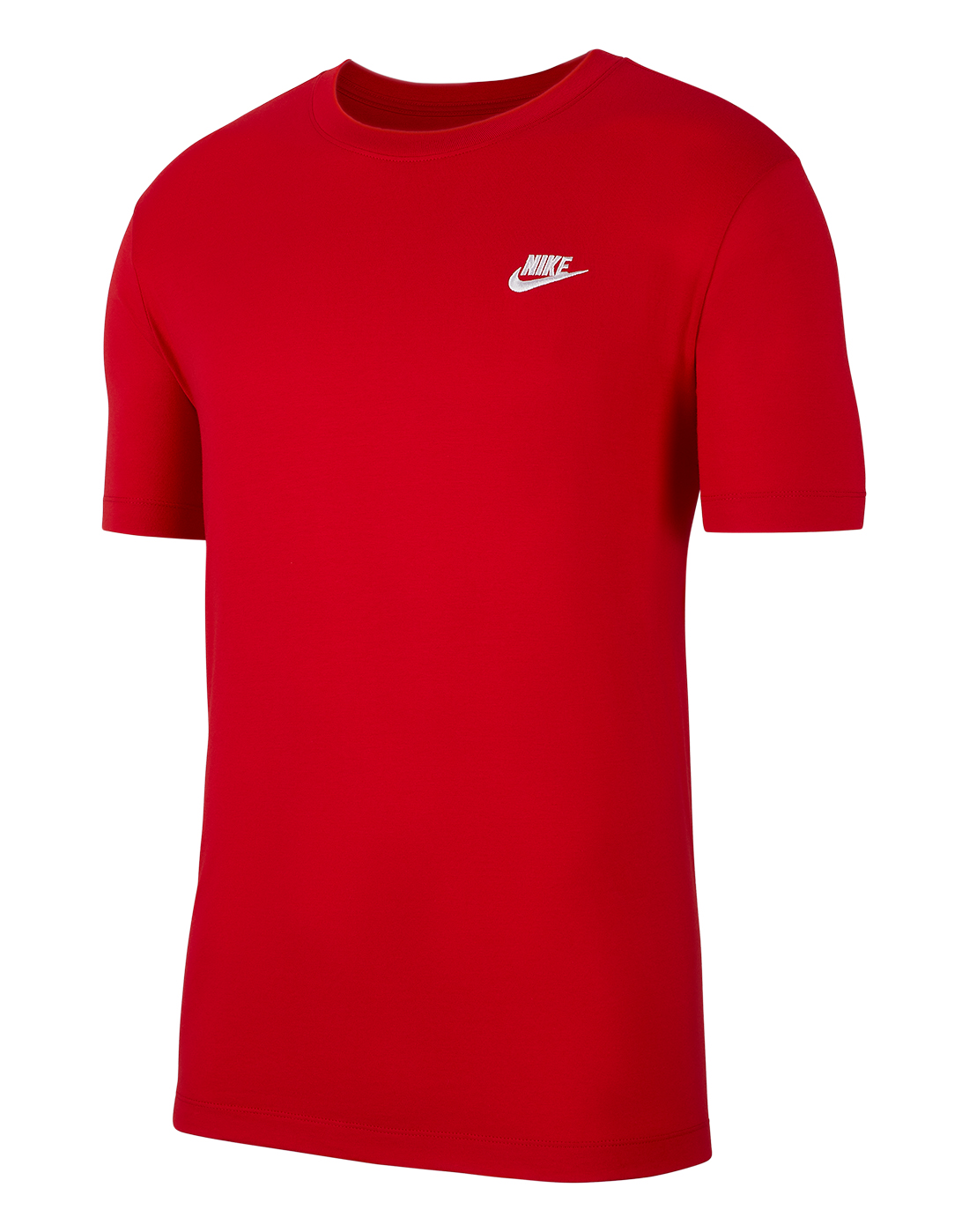Nike Mens Club T-Shirt - Red | Life Style Sports IE