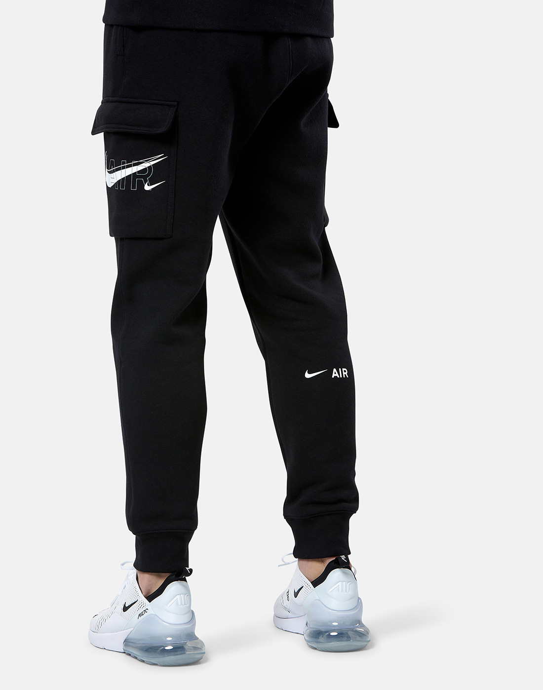 Nike Mens Air Print Cargo Pants - Black