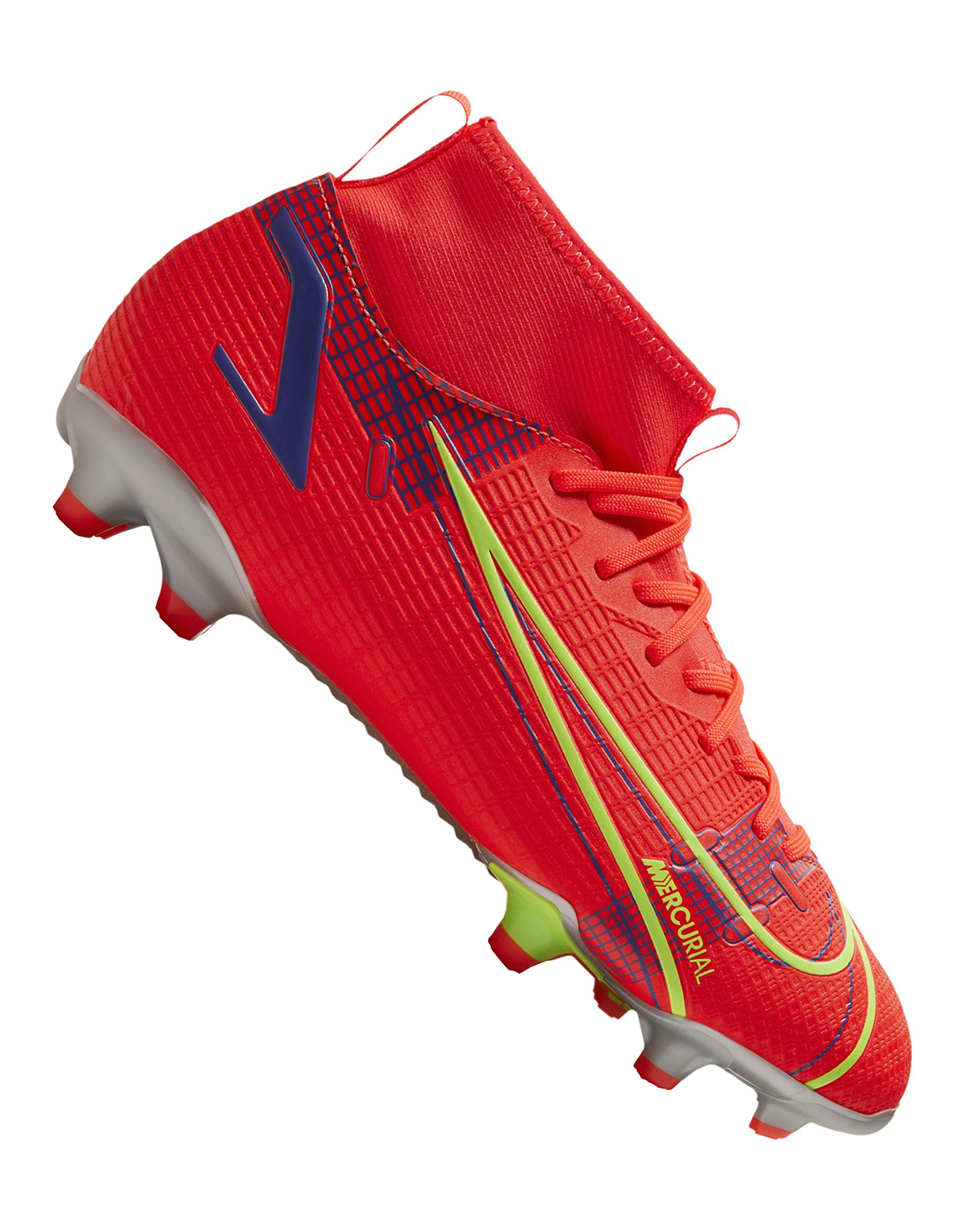 Nike Kids Mercurial Superfly 8 Academy Firm Ground - Red | Life Style ...