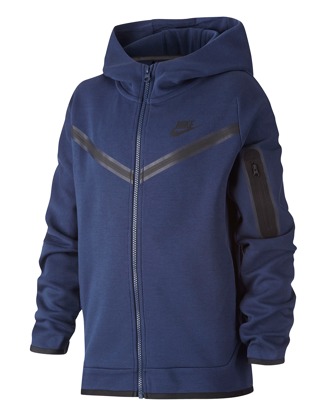 Nike Sportswear Tech Fleece Hoodie Midnight Navy/Black ...