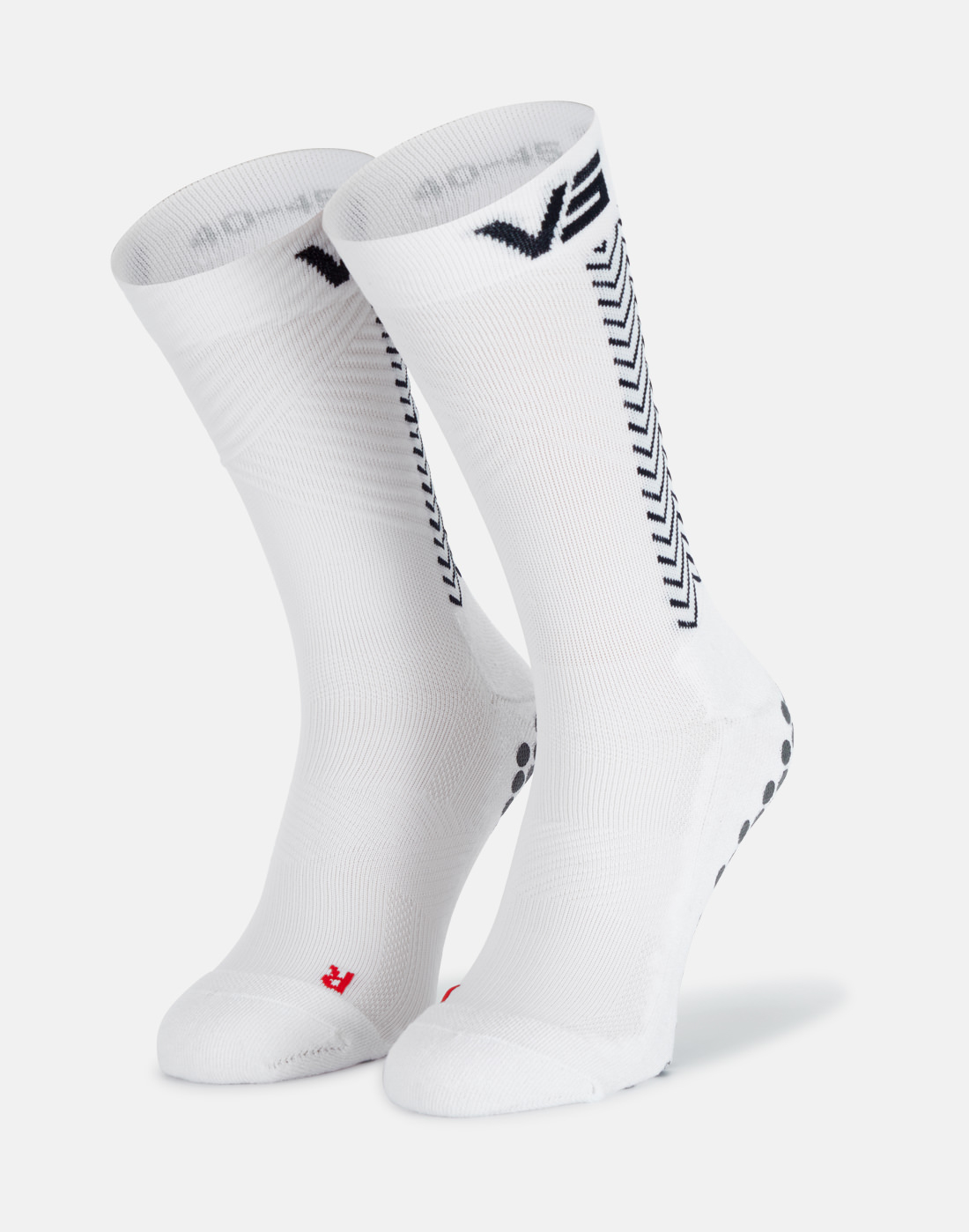 VYPR5 Suregrip Lite Grip Socks - White