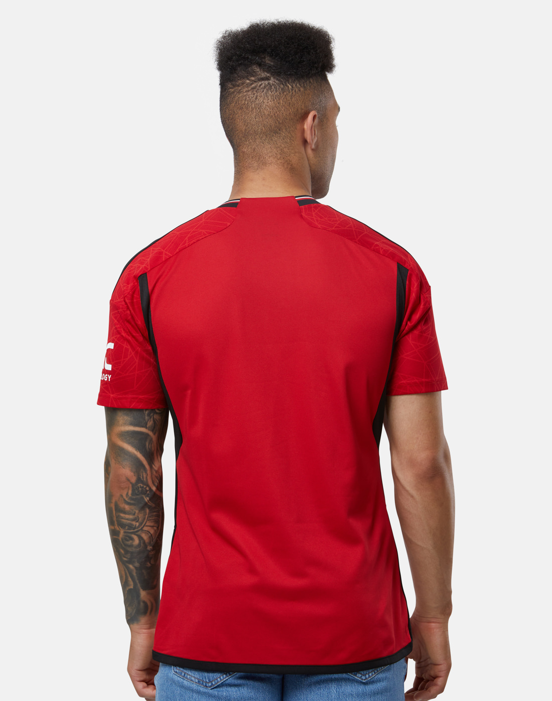 adidas Adults Manchester United 23/24 Home Jersey - Red | Life Style ...