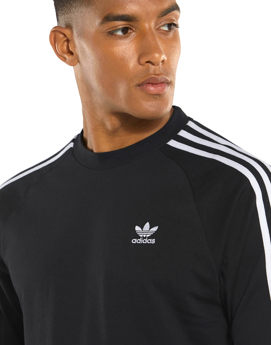 Men's Black adidas Originals Long Sleeve T-Shirt | Life Style Sports