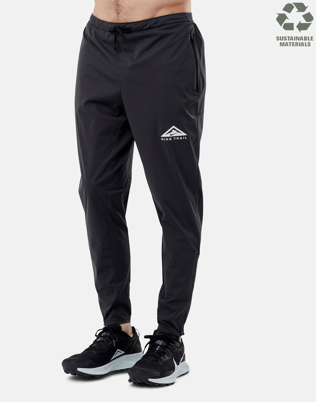 Nike Mens Trail Phenom Elite Pants - Black