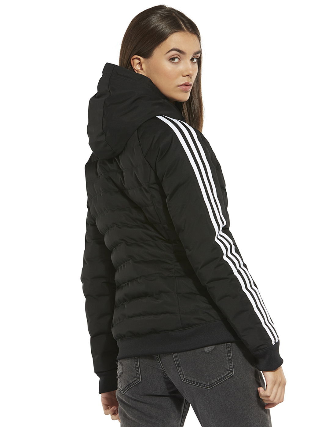 Women's Black adidas Originals Slim Padded Jacket | Life Style Sports