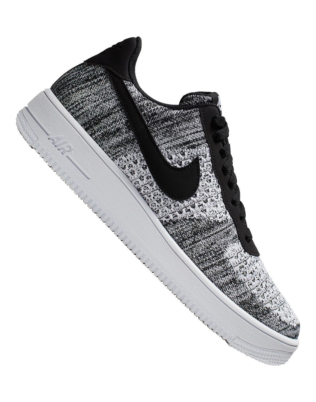 mens black and white nike air force 1