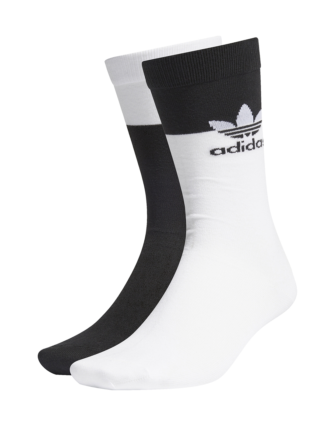 adidas Originals Block Thin 2 Pack Crew Socks - White | Life Style ...