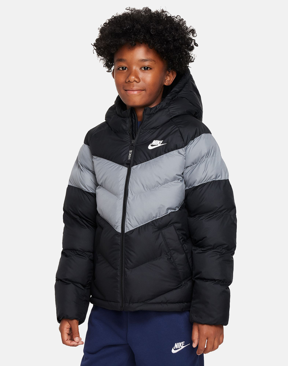 Nike Older Kids Synthetic Fill Jacket - Black | Life Style Sports IE