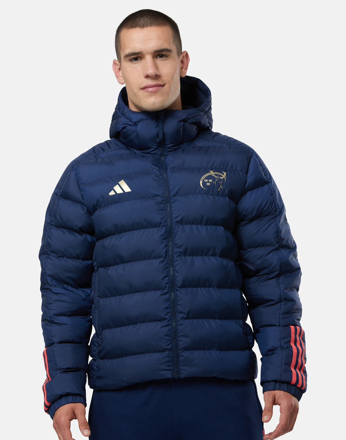 adidas Adults Munster Itavic Jacket - Navy | Life Style Sports IE