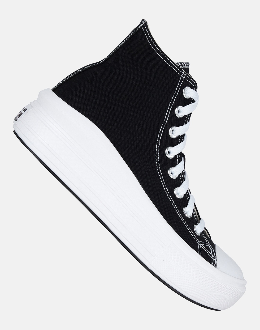 Converse Womens Chuck Taylor All Star Move HI - Black | Life Style Sports IE