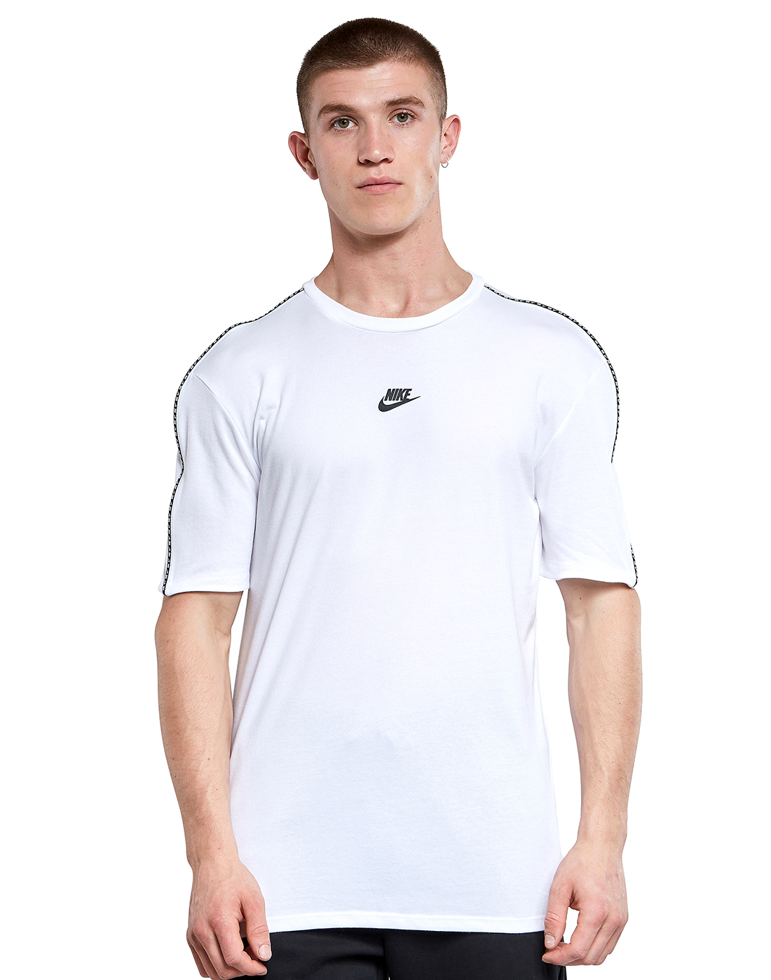 Nike Mens Repeat T-Shirt - White | Life Style Sports IE