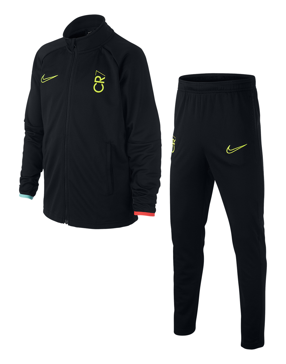 Nike Older Kids CR7 Tracksuit - Black | Life Style Sports IE