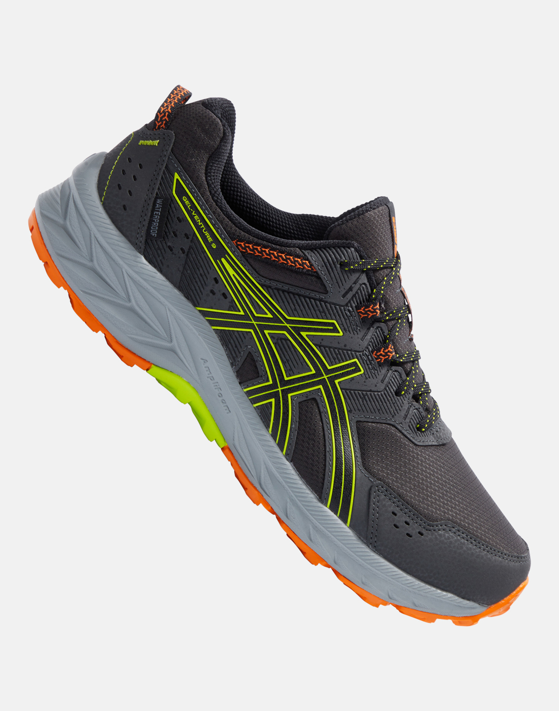 Asics Mens Gel Venture 9 Waterproof - Grey | Life Style Sports IE