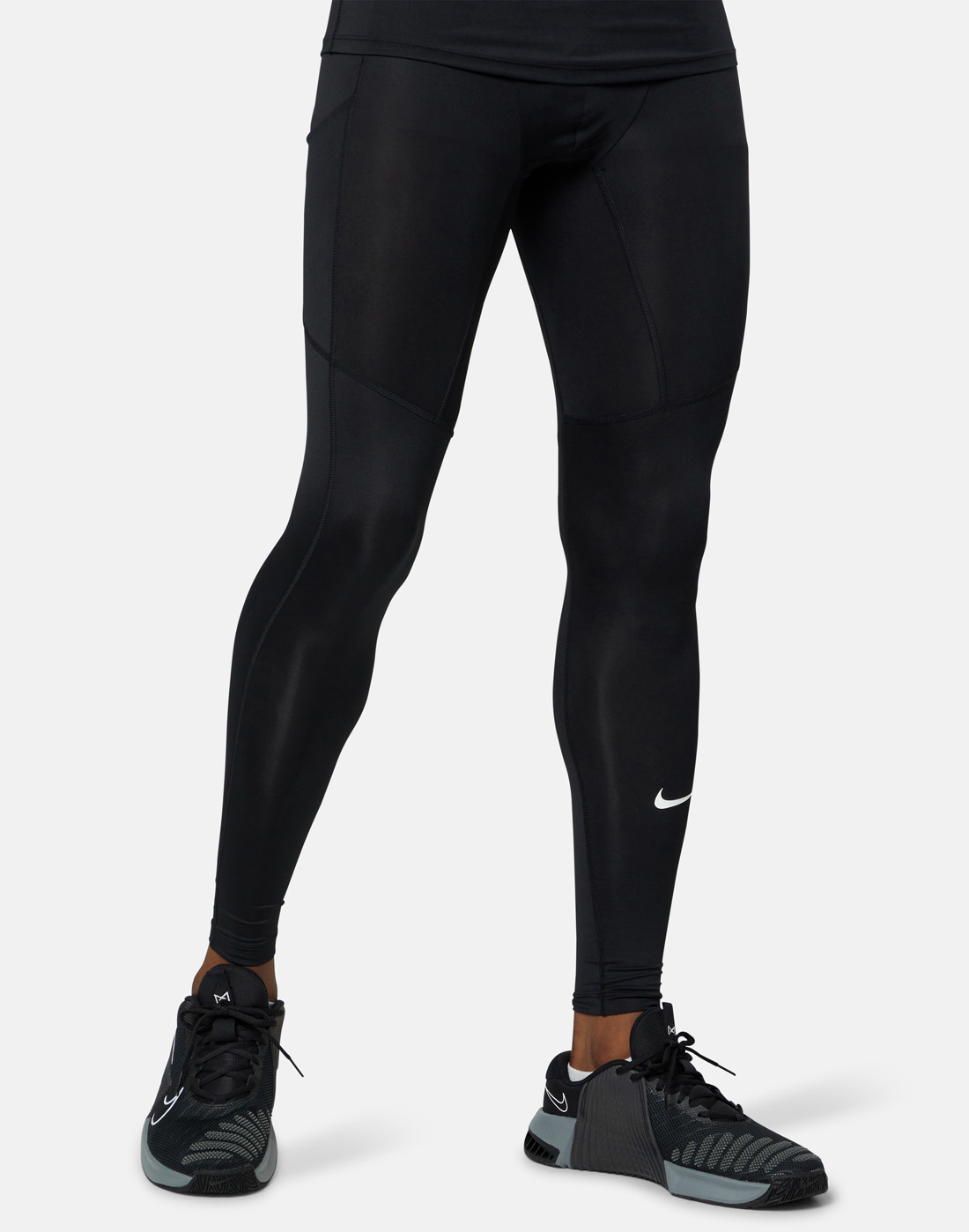 Nike Womens Pro Compression Tights Grey M