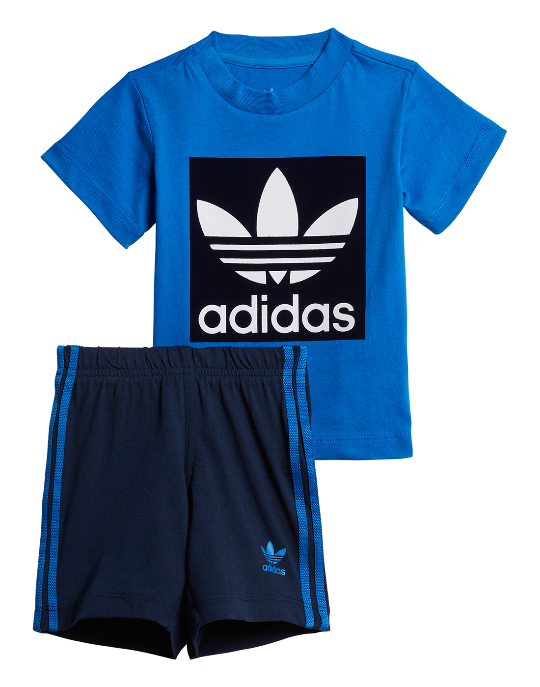 adidas Originals Infant Boys T-Shirt and Shorts Set - Blue | Life Style ...