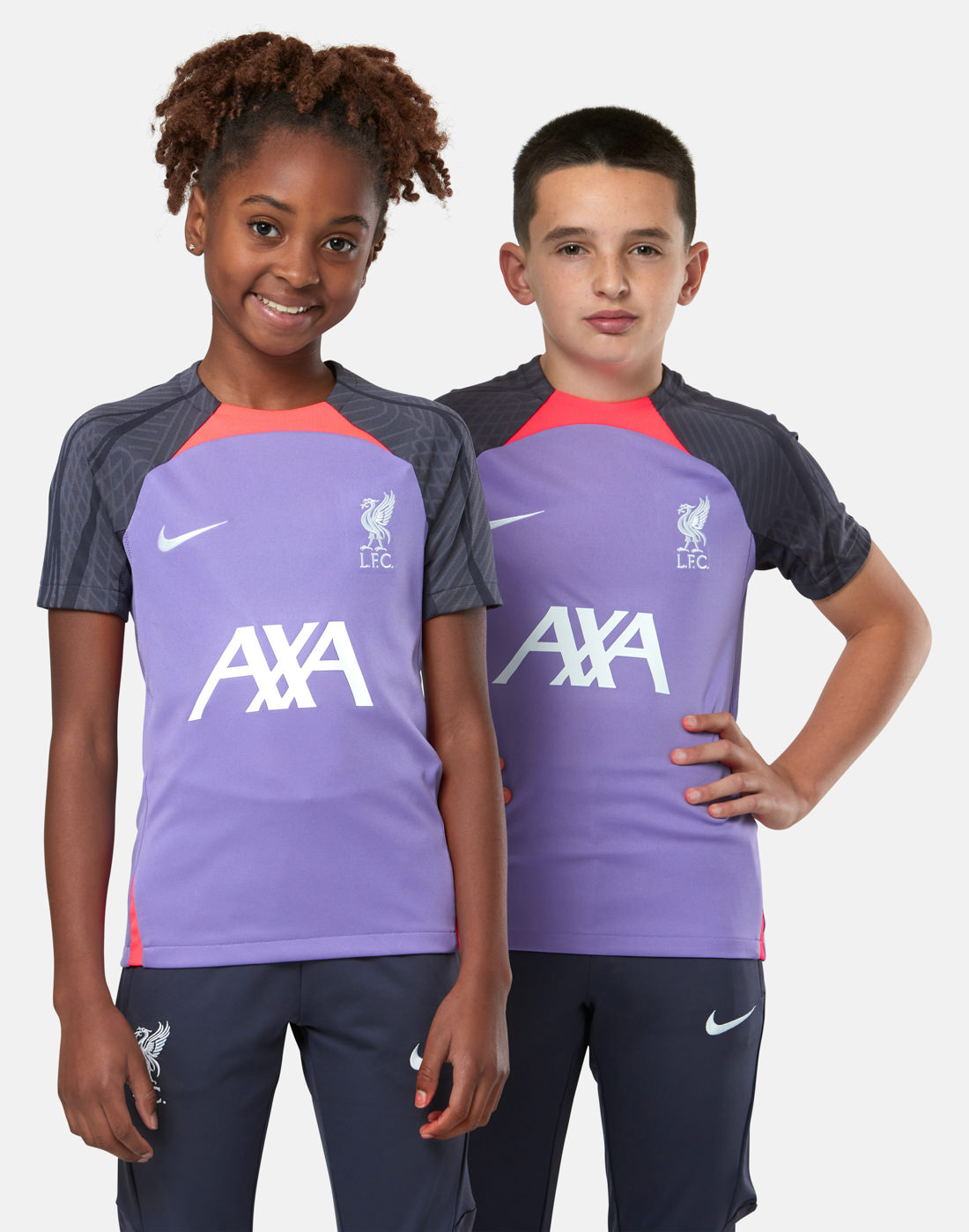 Nike Kids Liverpool Strike T-Shirt - Purple | Life Style Sports IE