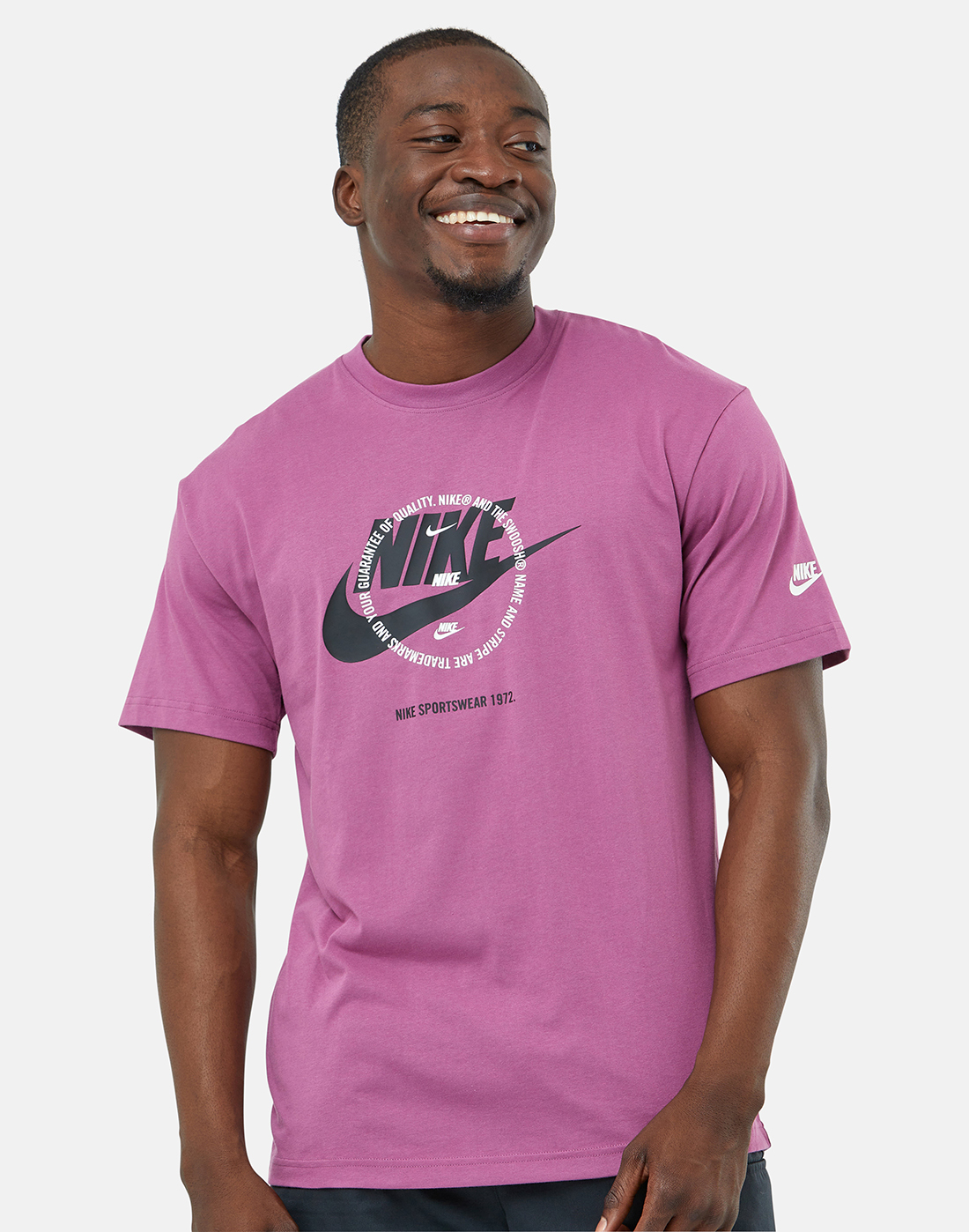 Nike Mens Sport Utility T-Shirt - Purple | Life Style Sports UK