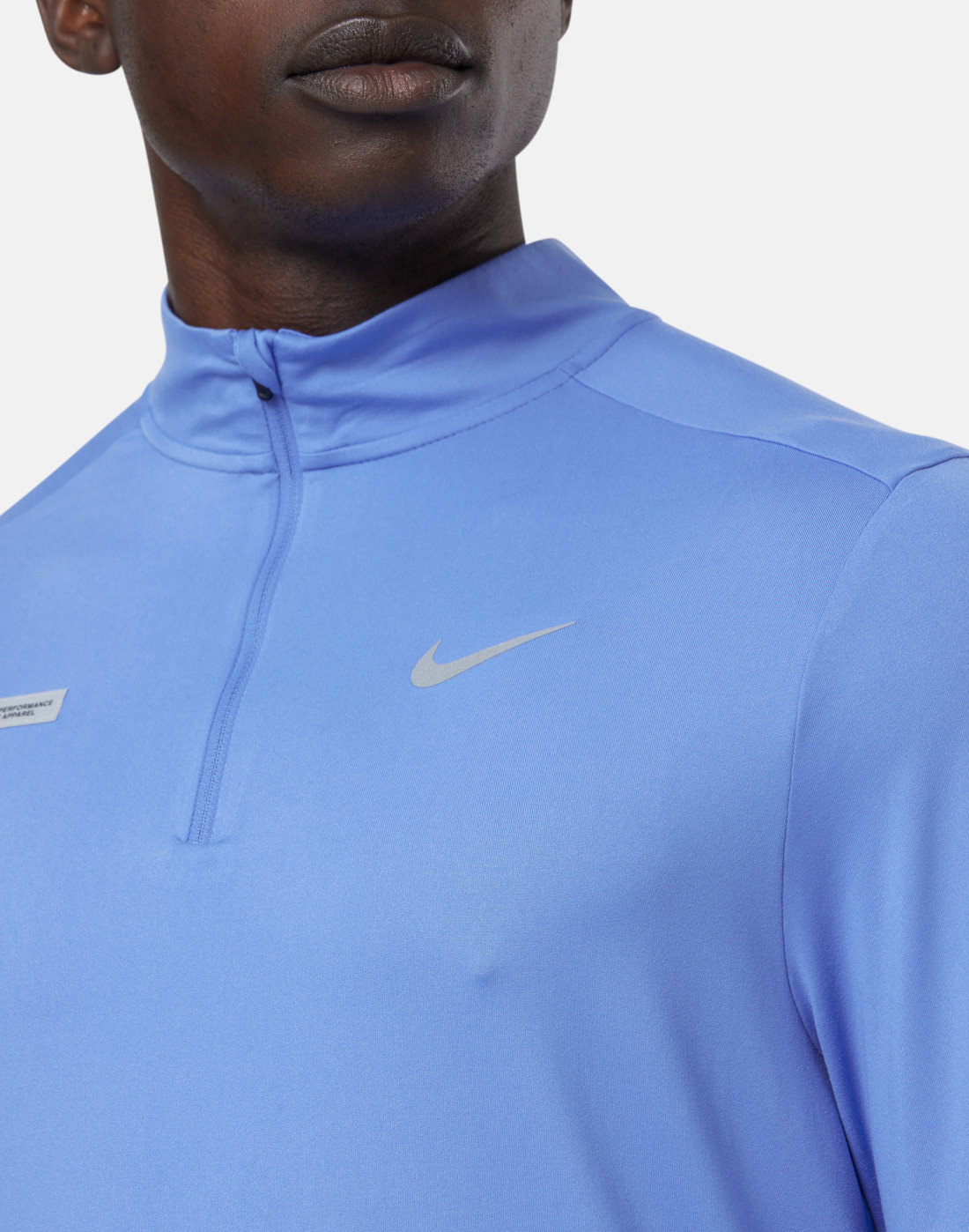 Nike Mens Element Flash Half Zip Top - Blue | Life Style Sports IE
