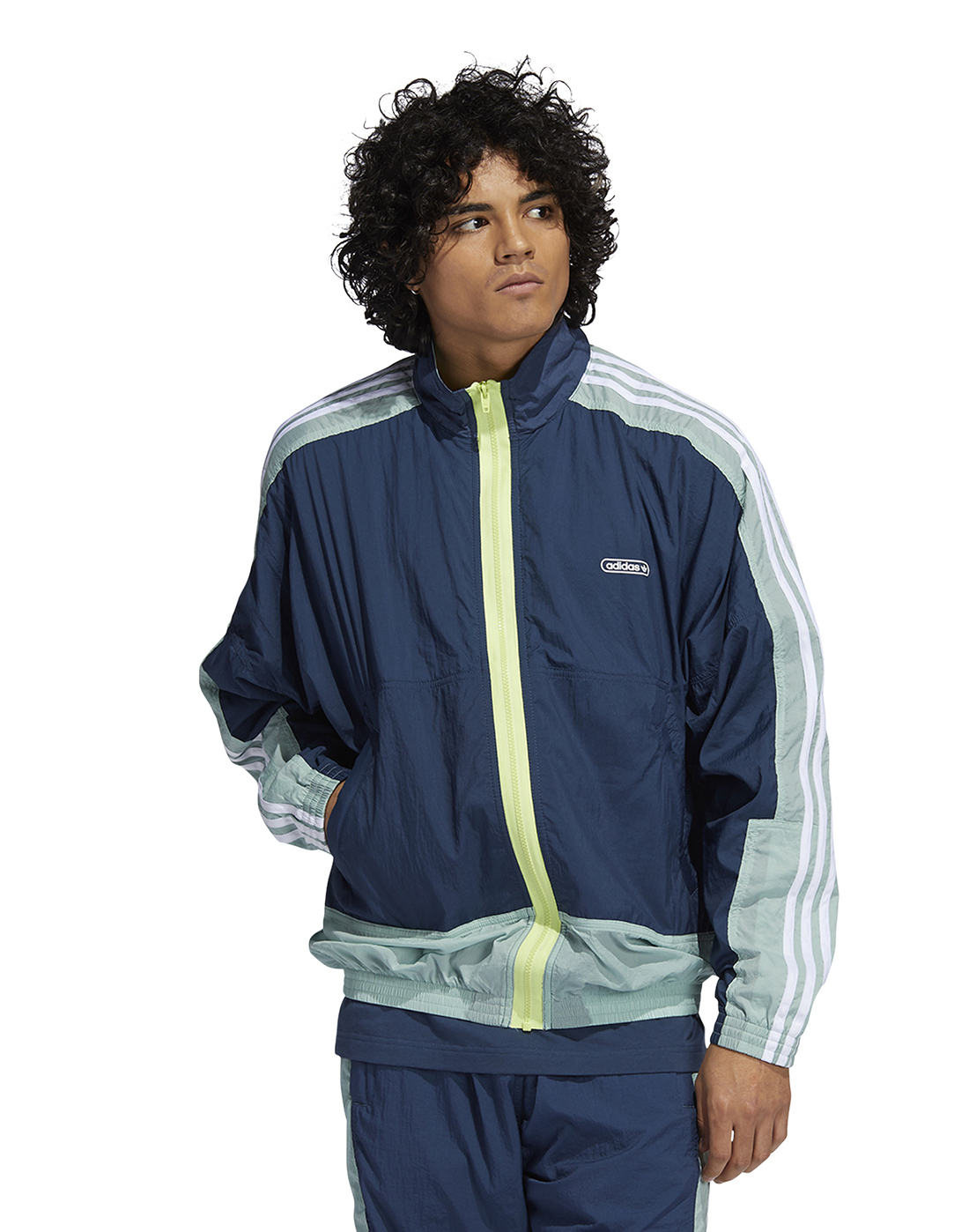 skovl Spiritus hulkende adidas Originals Mens Retro Lightweight Jacket - Navy | Life Style Sports EU