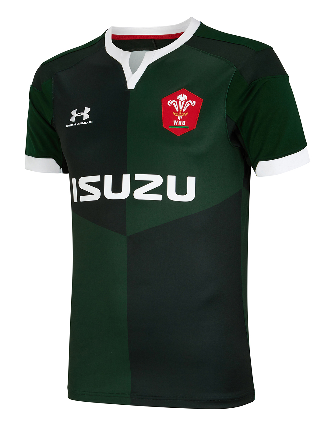 Green Under Armour Wales Junior Away Rugby Socks 2019-2020 