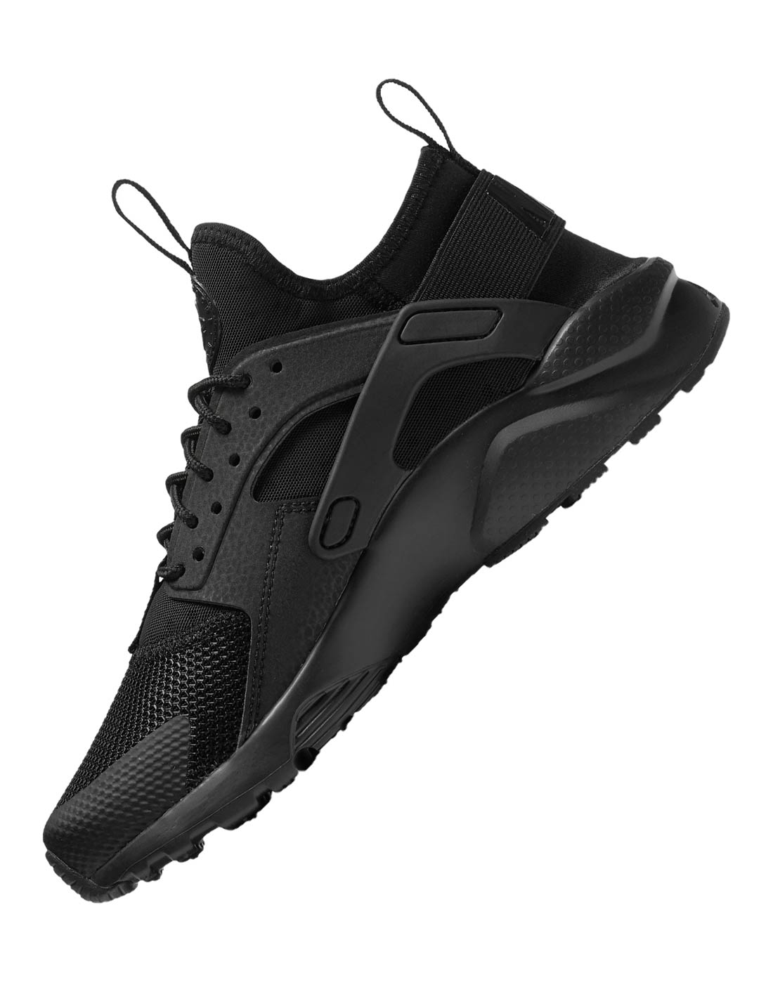 black huarache run ultra trainers youth