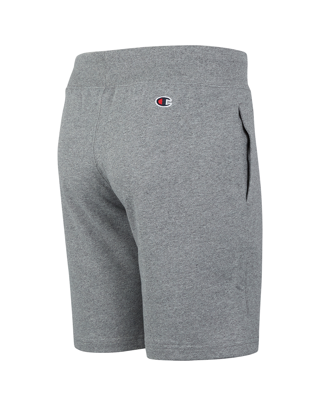 Champion Mens Bermuda Logo Shorts - Grey | Life Style Sports IE