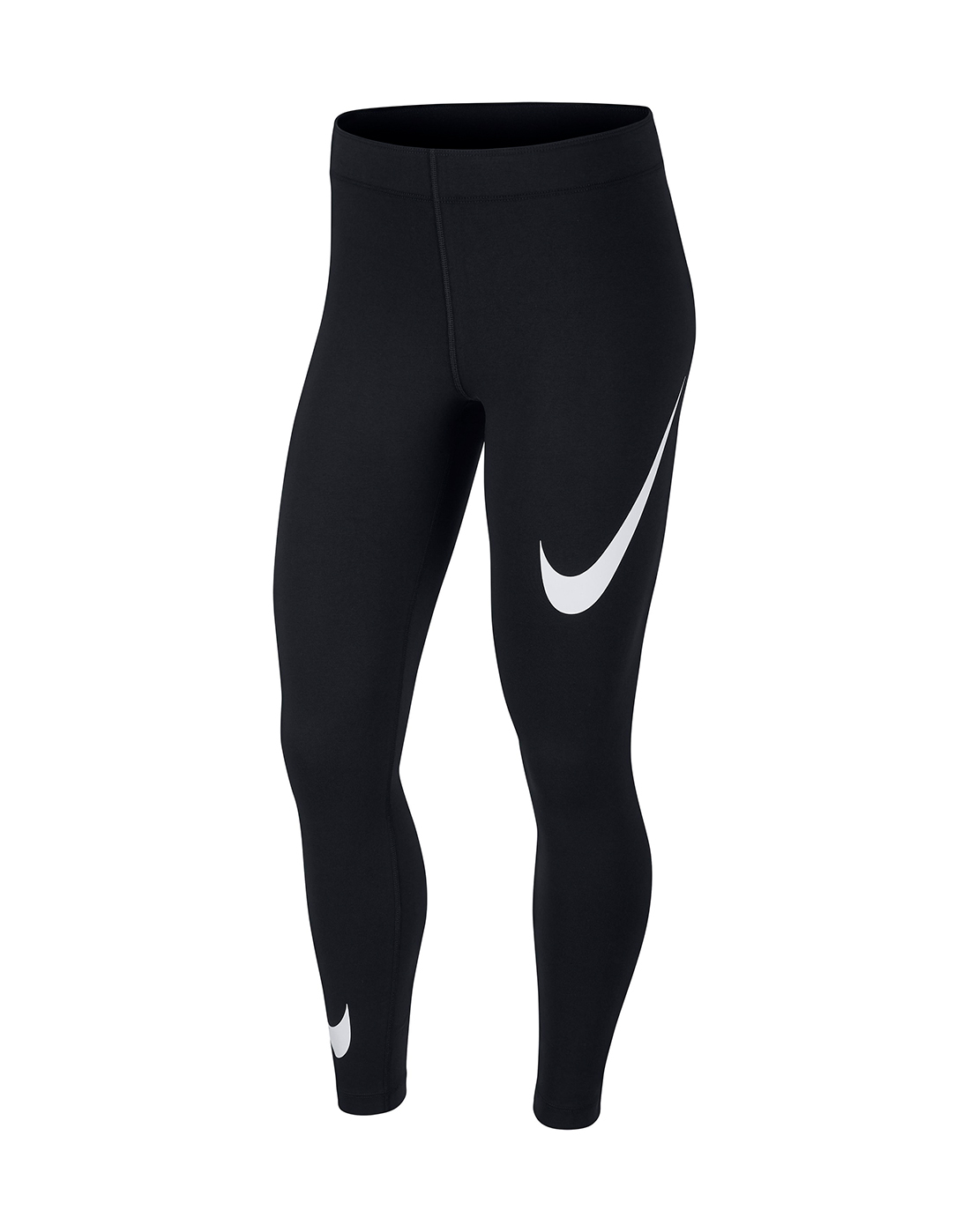 Nike Womens Legasee Swoosh Leggings - Black | Life Style Sports IE