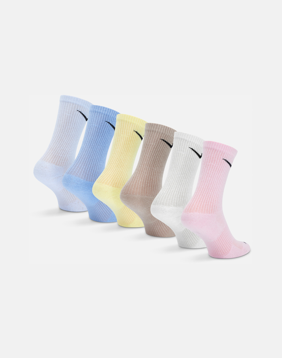 Nike Everyday Plus Cushion 6 Pack Crew Socks - Assorted | Life Style ...