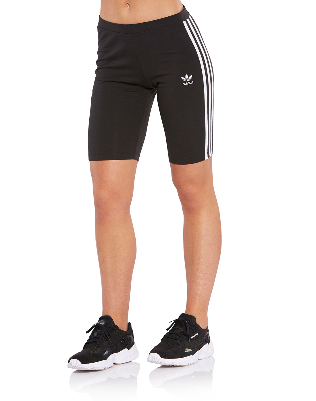 Women&#39;s Black adidas Originals Cycling Shorts | Life Style Sports