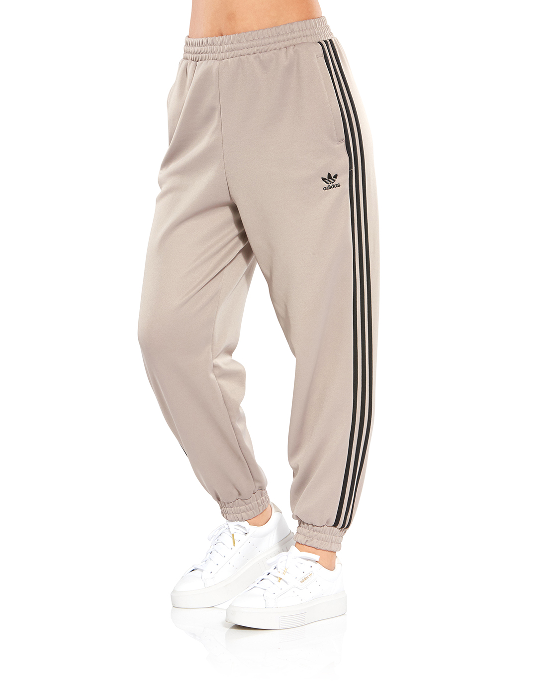 adidas Originals Womens 3-stripes Track Pants - Brown | Life Style Sports IE