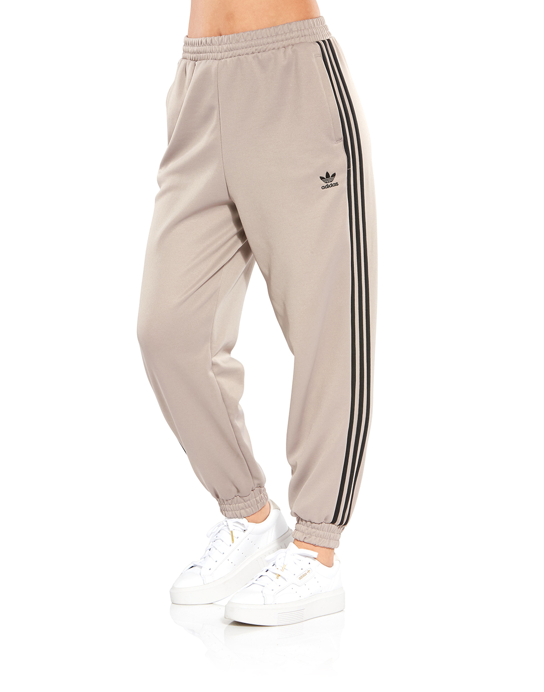 adidas 3 stripe track pants womens