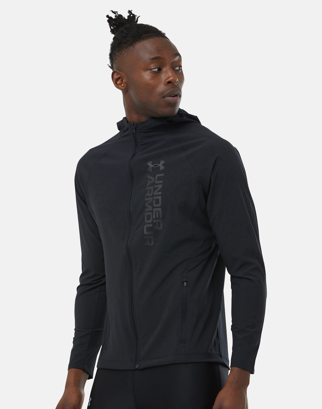 Under Armour Mens Outrun The Storm Jacket - Black