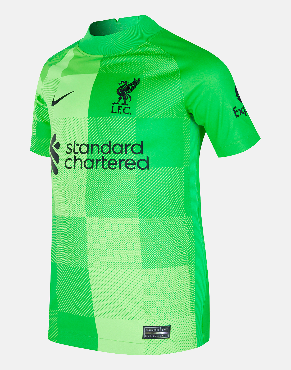 Nike Kids Liverpool 21/22 Home Goalkeeper Jersey - Green | Life Style ...