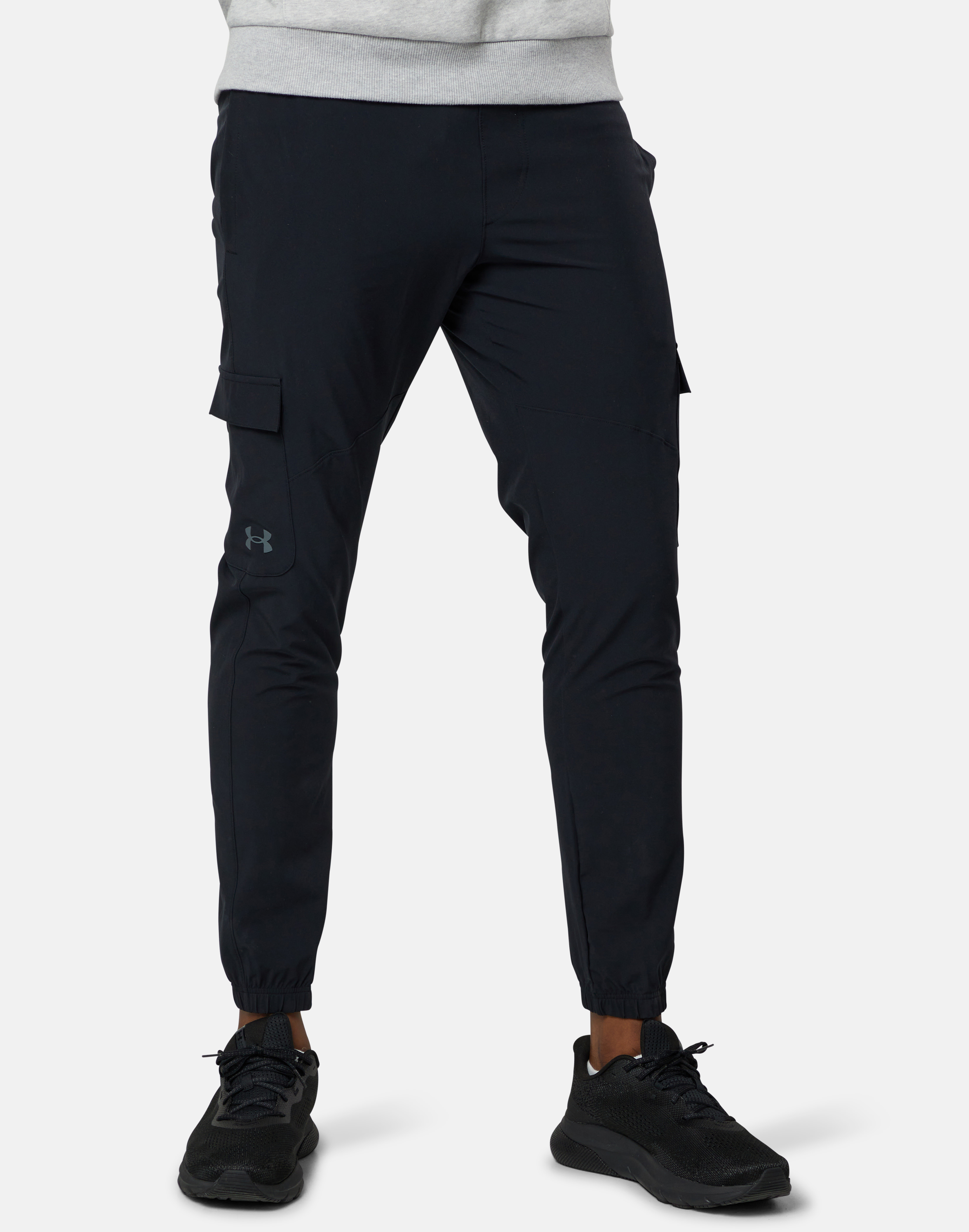 Mens Under Armour grey Woven Cargo Trousers