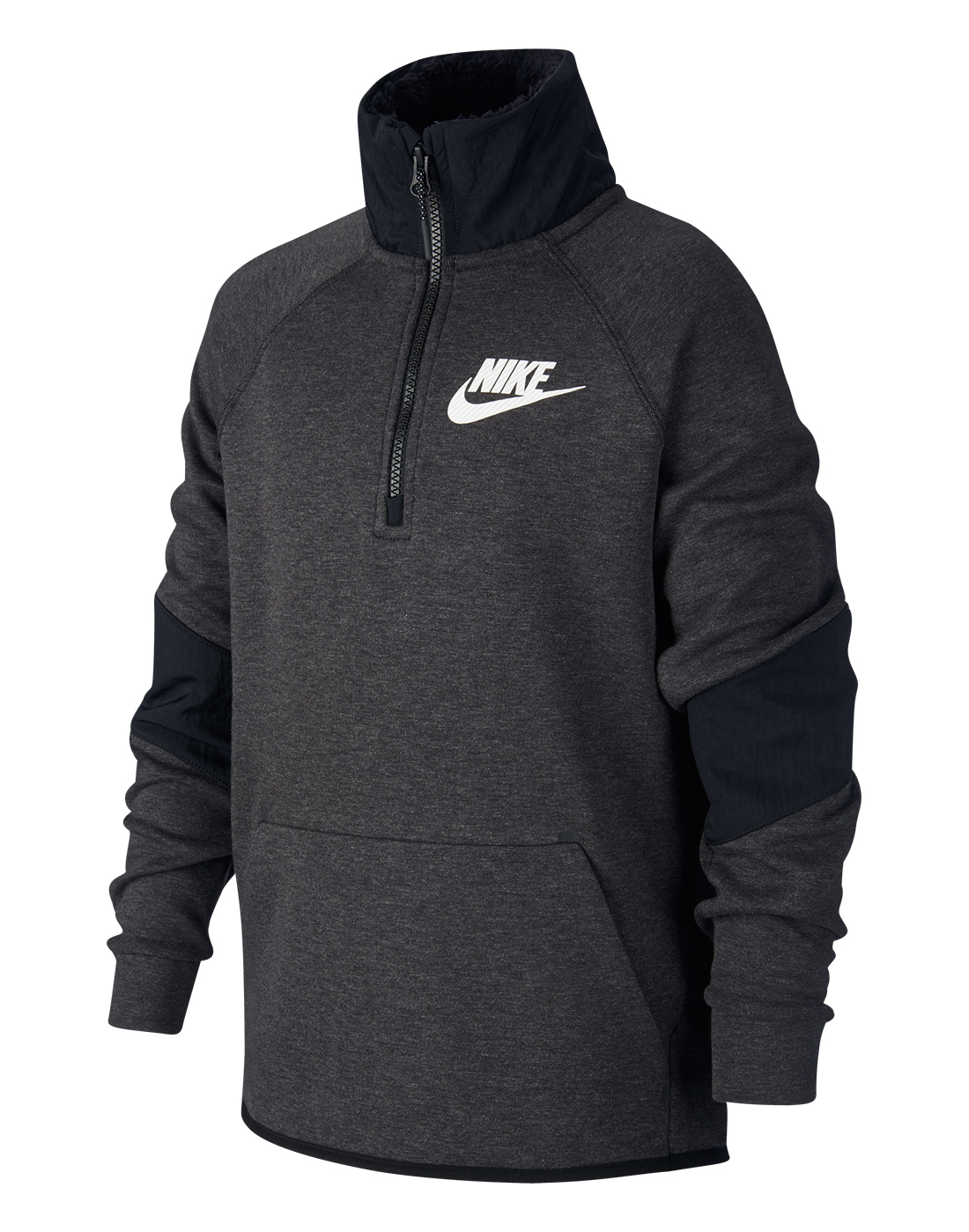 nike tech fleece half zip