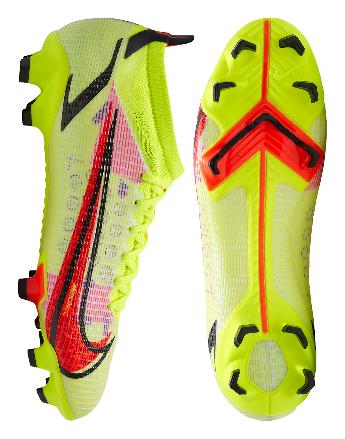 Nike Adults Vapor 14 Pro Firm Ground - Yellow | Life Style Sports IE